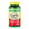 Spring Valley Odor-Controlled Garlic Softgels Dietary Supplement;  1; 000 mg;  120 Count