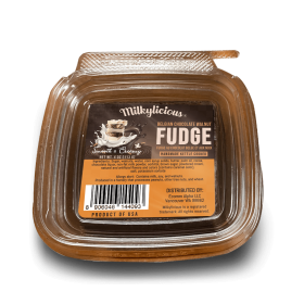 Old Fashioned Handmade Kettle Cooked Smooth Creamy Fudge - Belgian Chocolate Walnut (1/4 Pound)